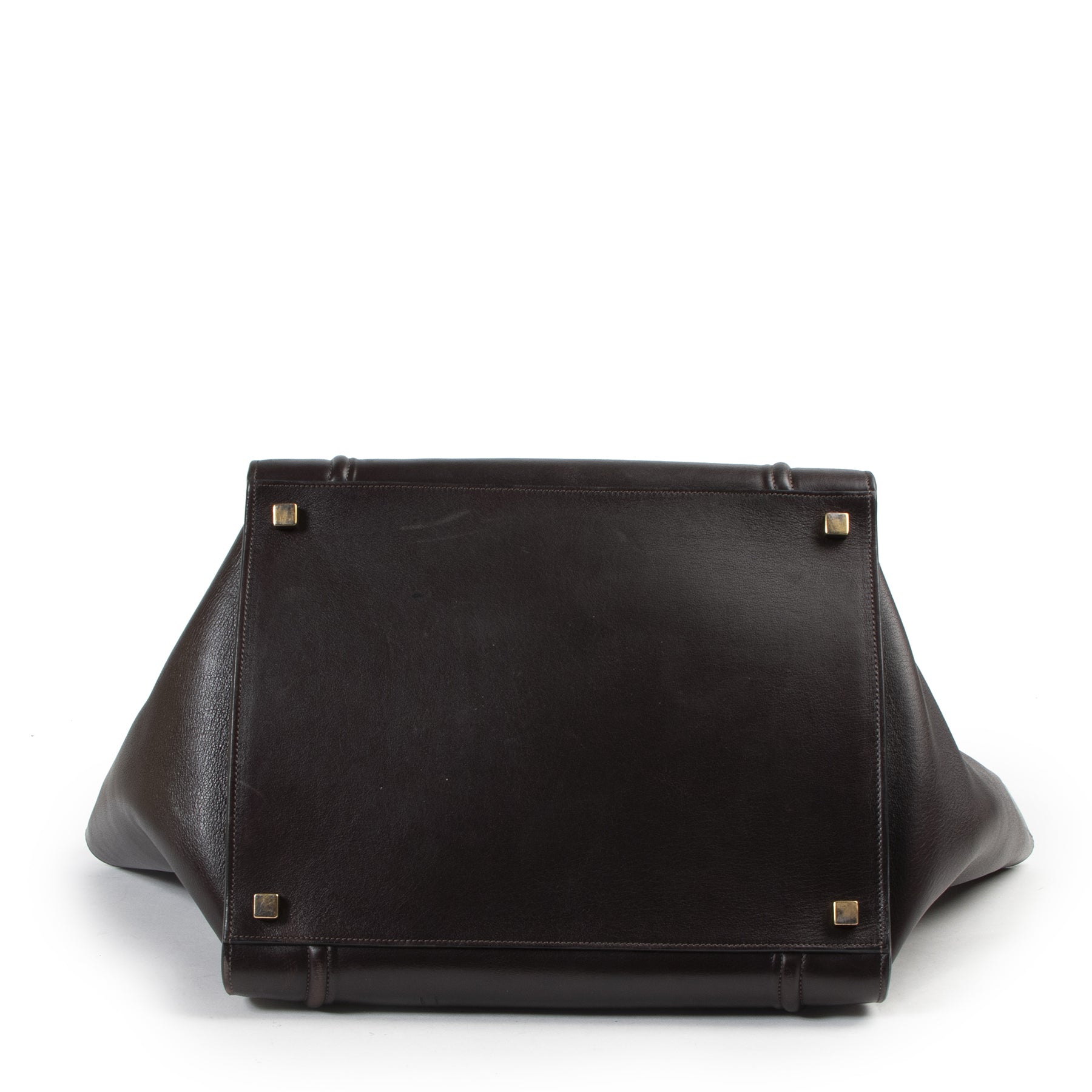 Céline Dark Brown Phantom Luggage Bag pour le meilleur prix chez Labellov à Anvers