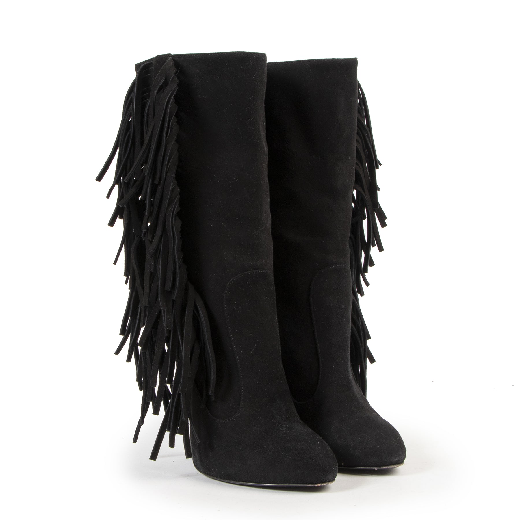 Giuseppe Zanotti Fringe Boots te koop bij Labellov tweedehands