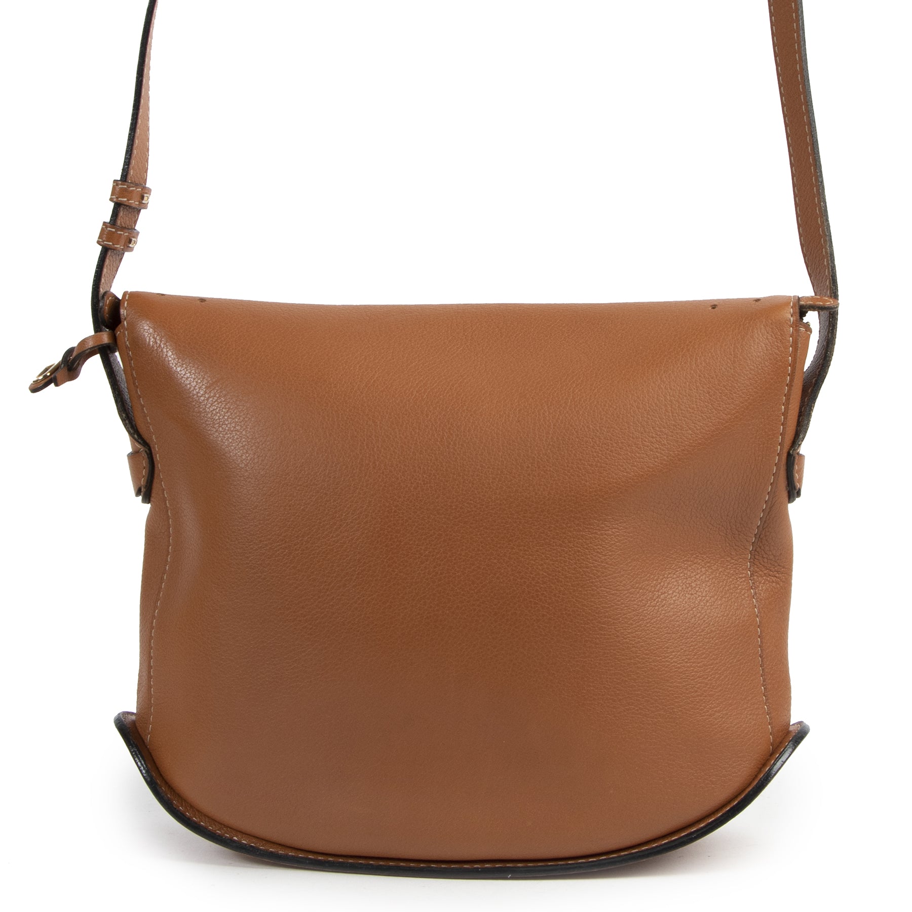 shop safe online Delvaux Cognac Crossbody Bag