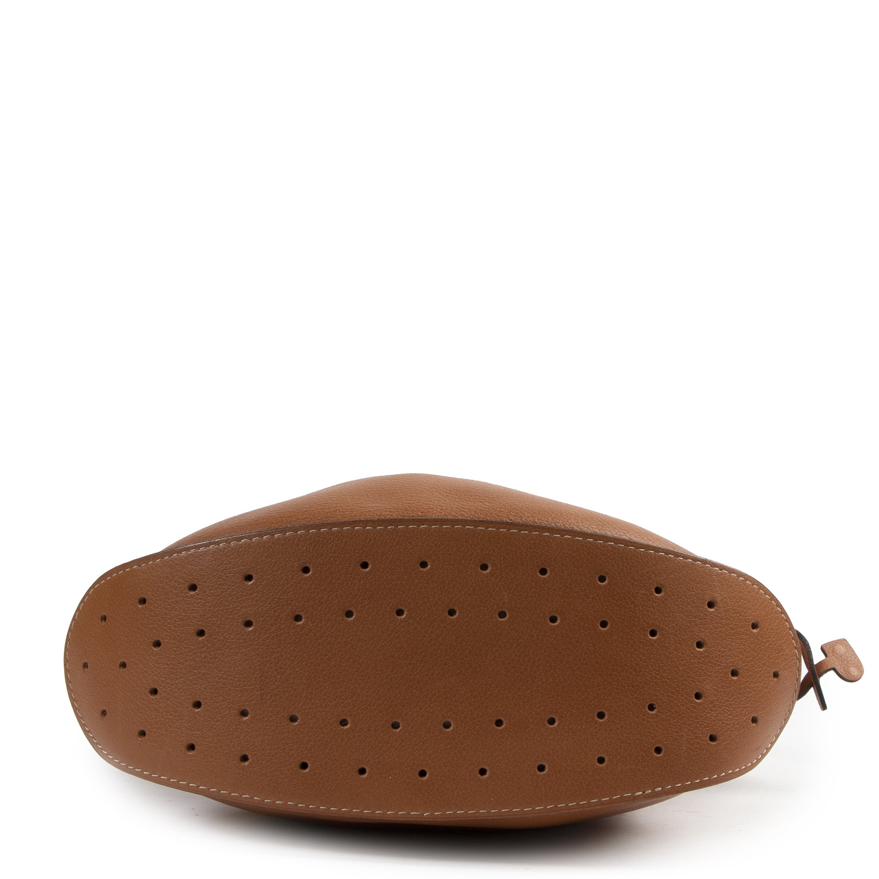 Delvaux Cognac Crossbody Bag