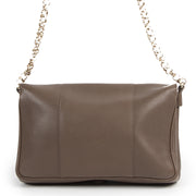 Delvaux Taupe Brown Shoulder Bag