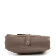 Delvaux Taupe Brown Shoulder Bag