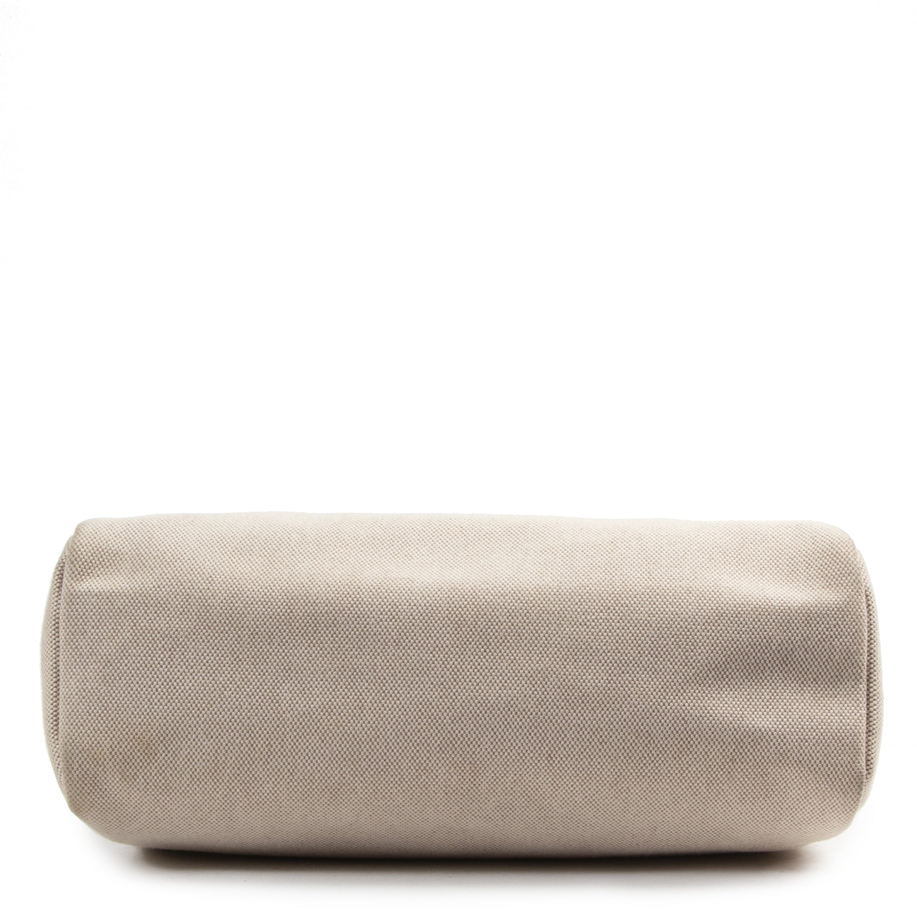 acheter en ligne secondmain Hermes Black And Beige Canvas 2 in 1 Herbag