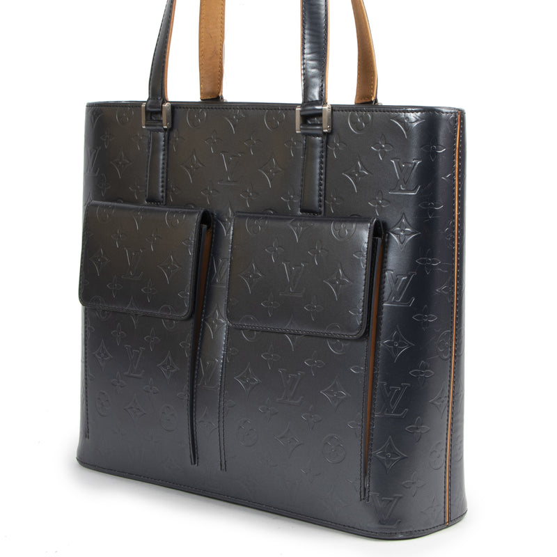 Louis Vuittonn Grey Matt Monogram Wilwood Tote