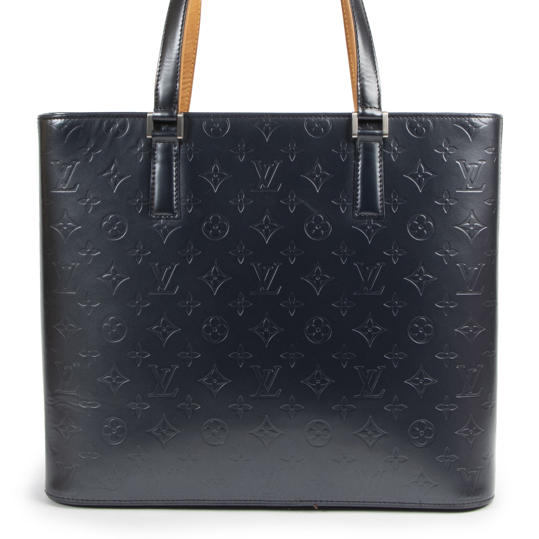 shop safe online Louis Vuittonn Grey Matt Monogram Wilwood Tote