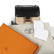 Hermès Constance III 24 Alligator Mississippiensis Matte Black