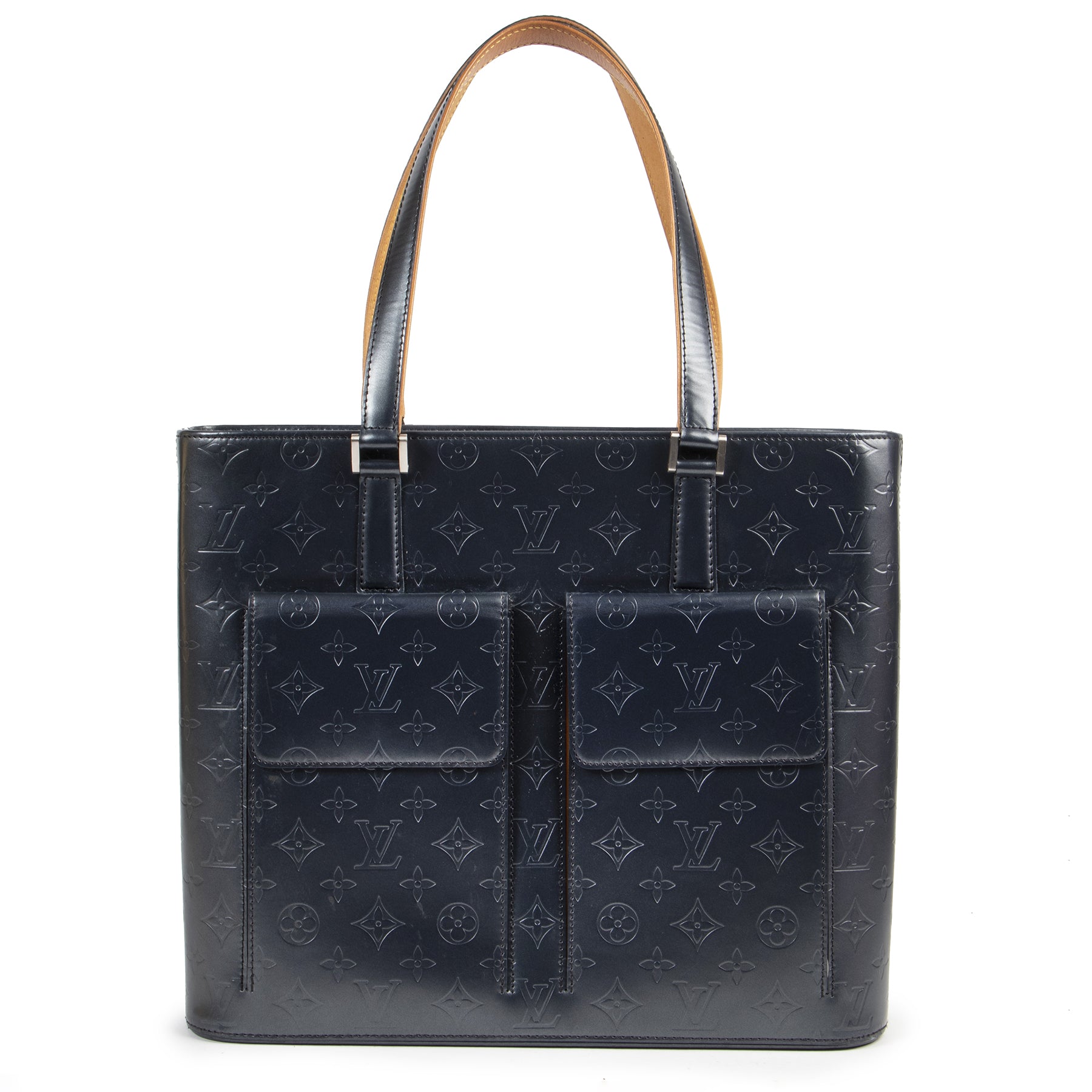 koop veilig online tegen de beste prjs Louis Vuittonn Grey Matt Monogram Wilwood Tote