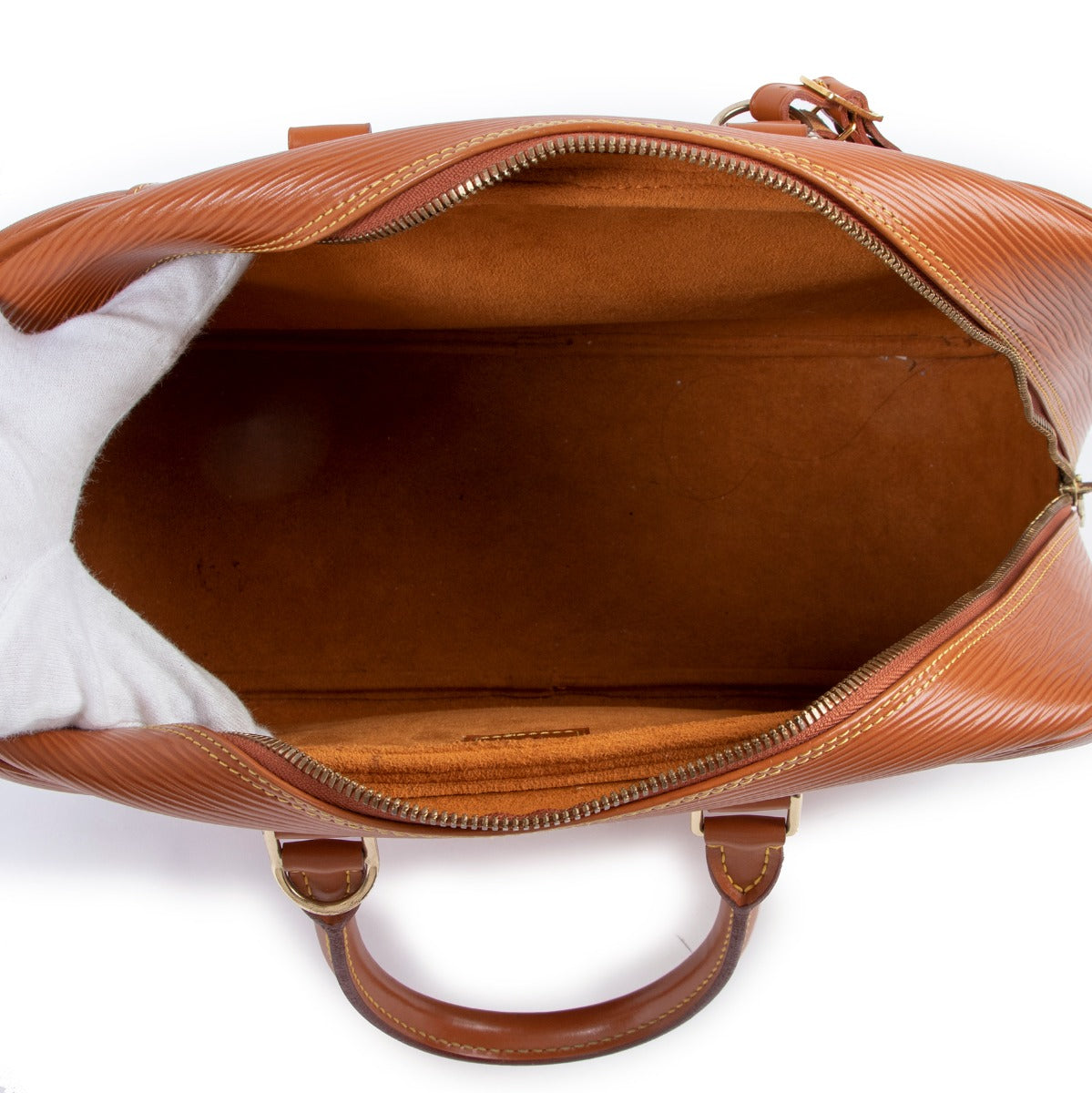 Shop authentic second hand vintage designer Louis Vuitton Deauville Cipango Epi Leather Bag at Labellov.