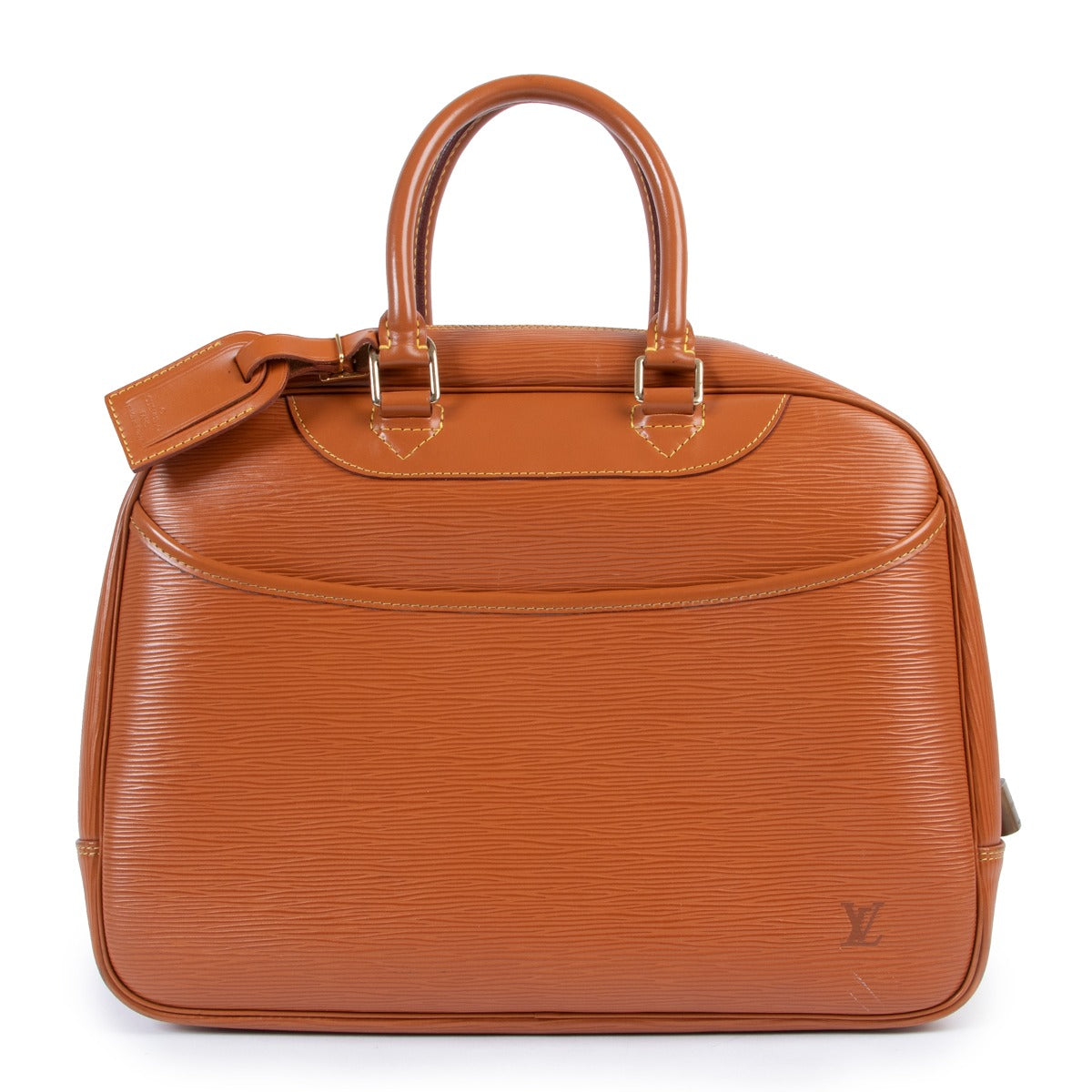 Shop authentic second hand vintage designer Louis Vuitton Deauville Cipango Epi Leather Bag at Labellov.