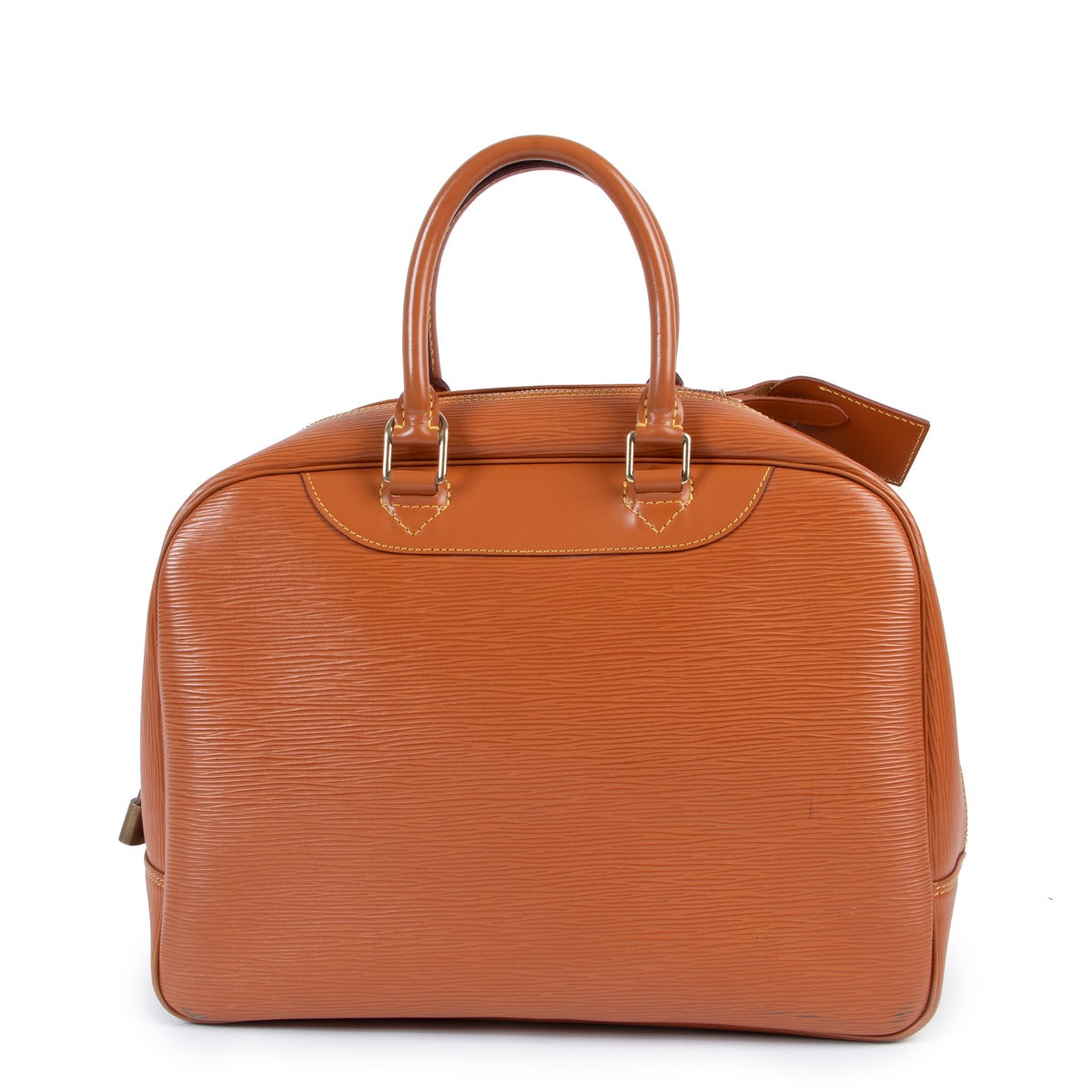Shop authentic second hand vintage designer Louis Vuitton Deauville Cipango Epi Leather Bag at Labellov.