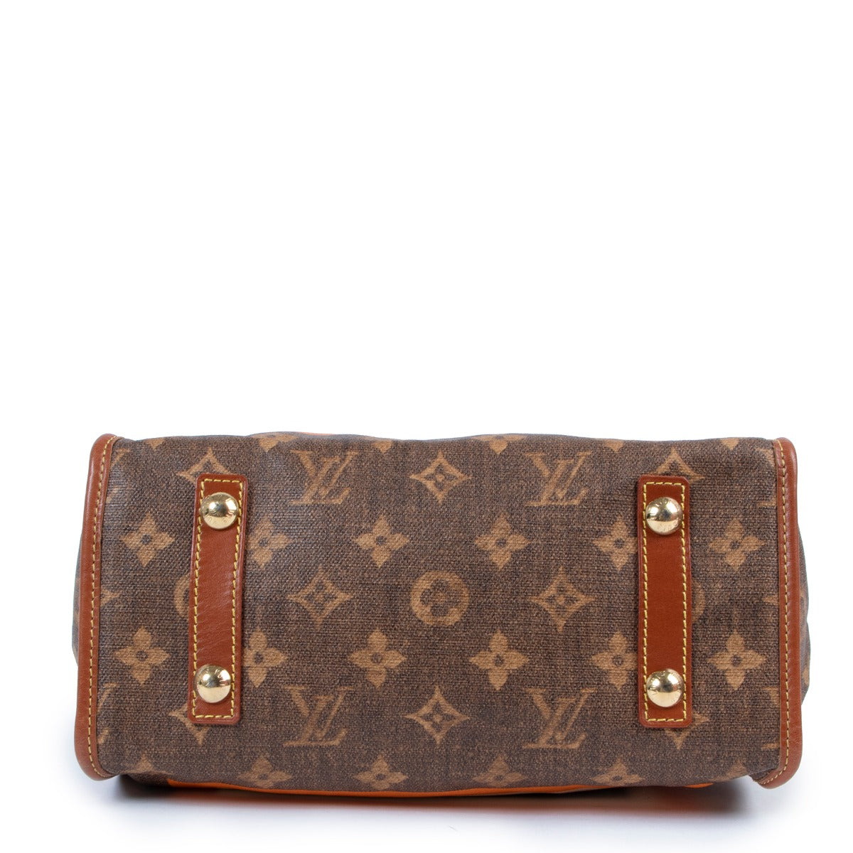Shop safe online at Labellov in Antwerp this 100% authentic second hand Louis Vuitton Limited Edition Monogram Tisse Rayures PM Bag