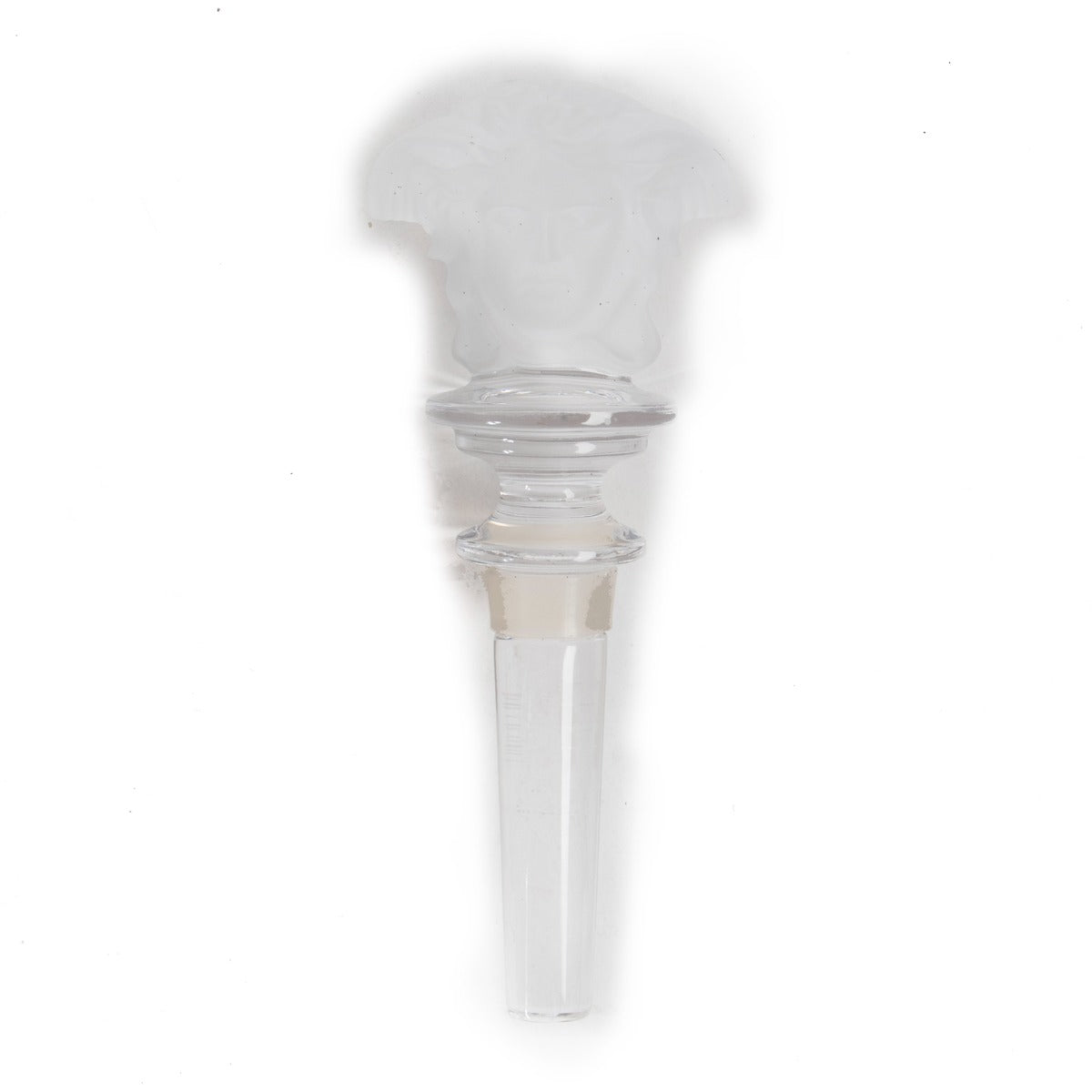 Buy an authentic second hand Versace Frosted Medusa Crystal Bottle Stopper in very good condition at Labellov.