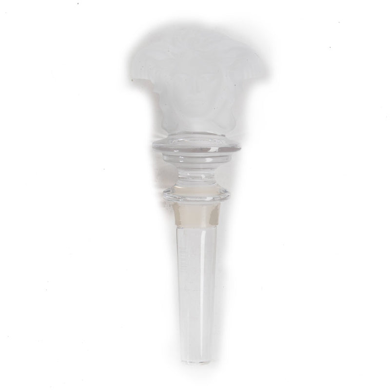 Buy an authentic second hand Versace Frosted Medusa Crystal Bottle Stopper in very good condition at Labellov.