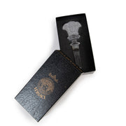 Buy an authentic second hand Versace Frosted Medusa Crystal Bottle Stopper in very good condition at Labellov.