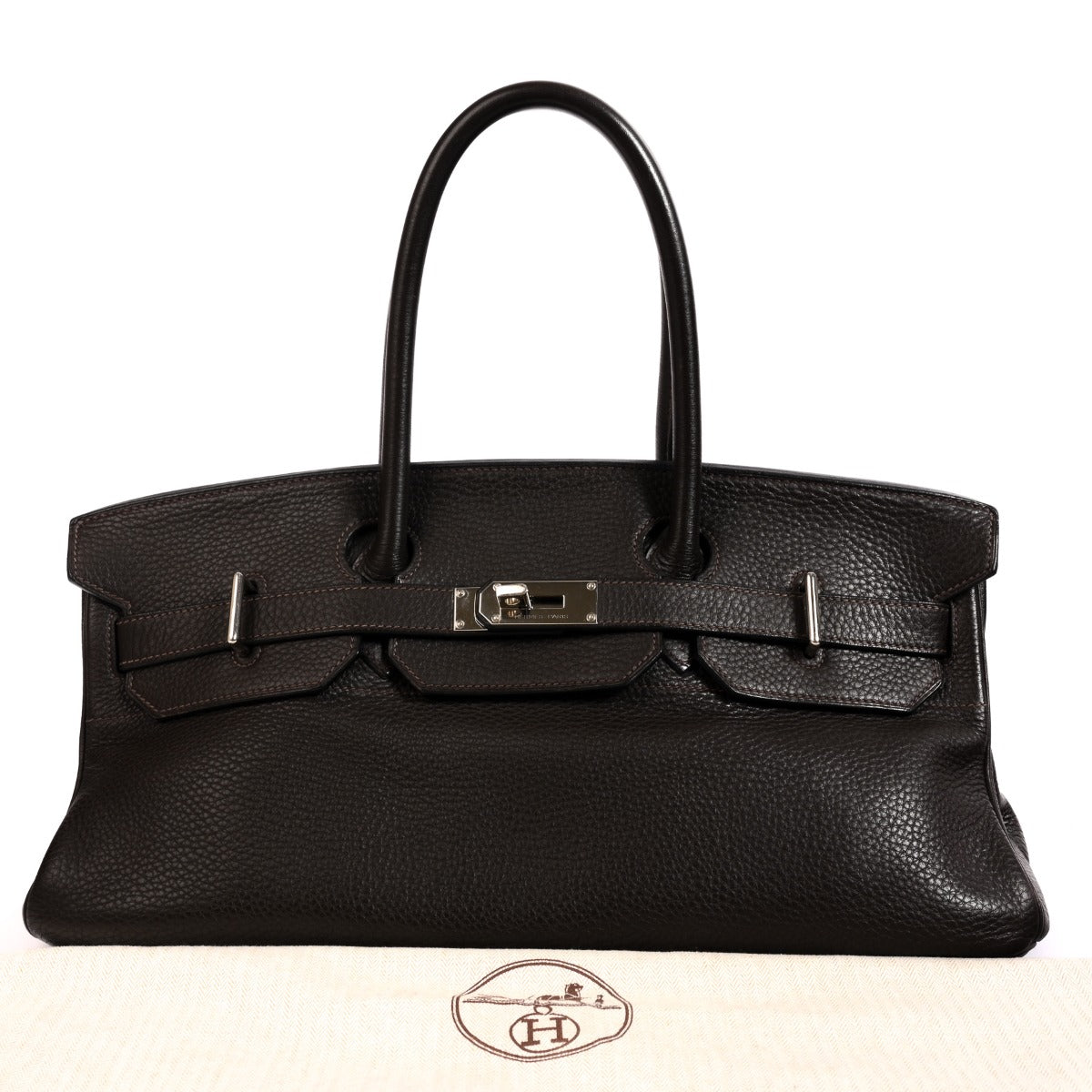 Buy authentic second hand HERMES JPG SHOULDER BIRKIN 42 on www.labellov.com