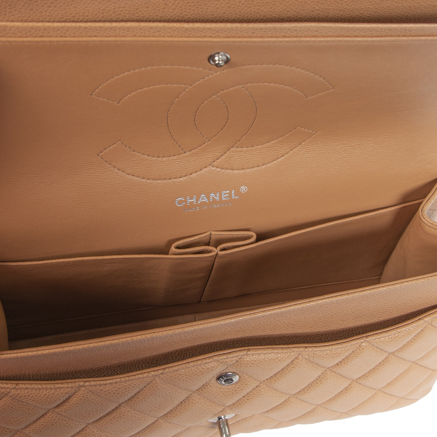 Chanel Caviar Classic Flap Bag Jumbo