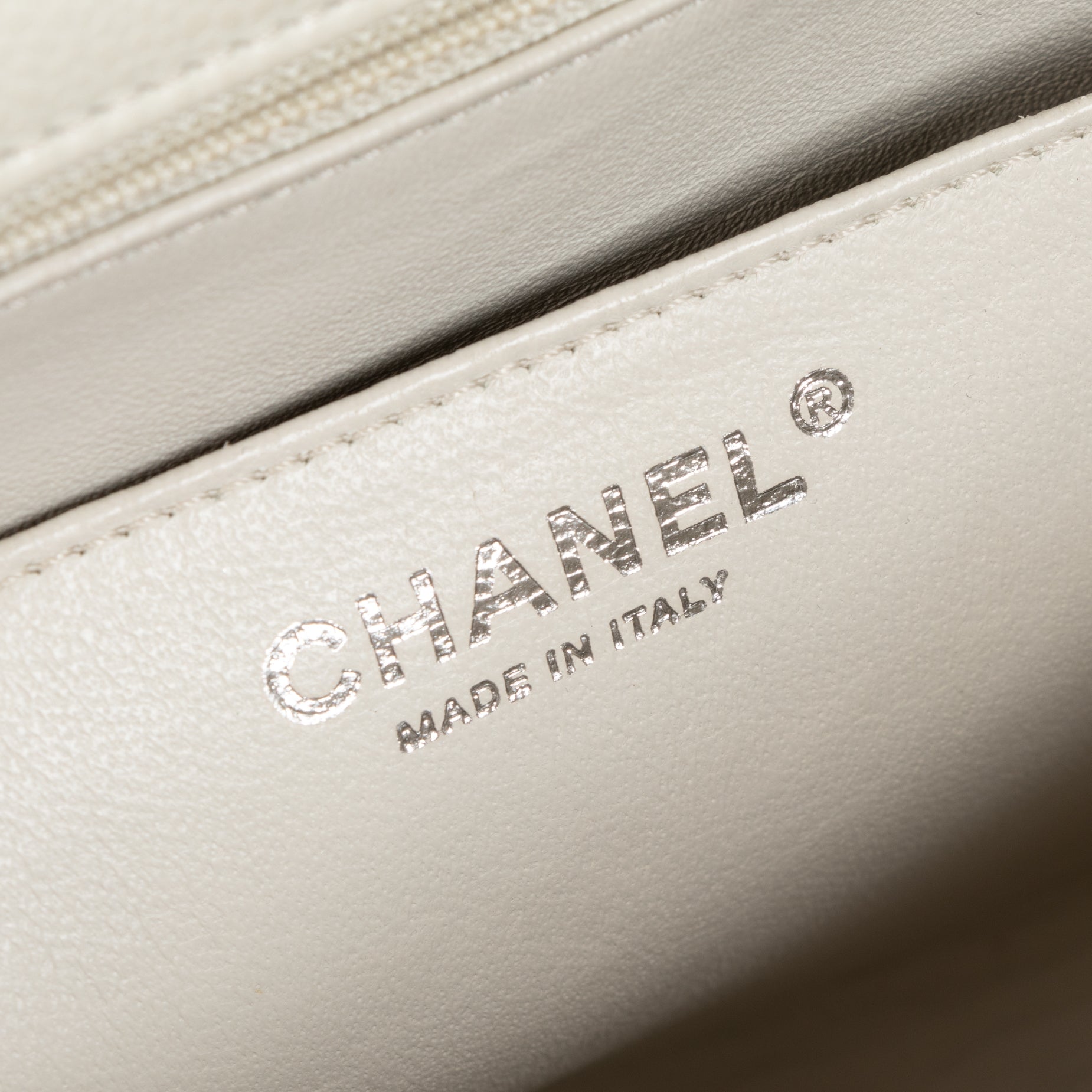 Chanel Soft Grey Classic Jumbo Flap Bag