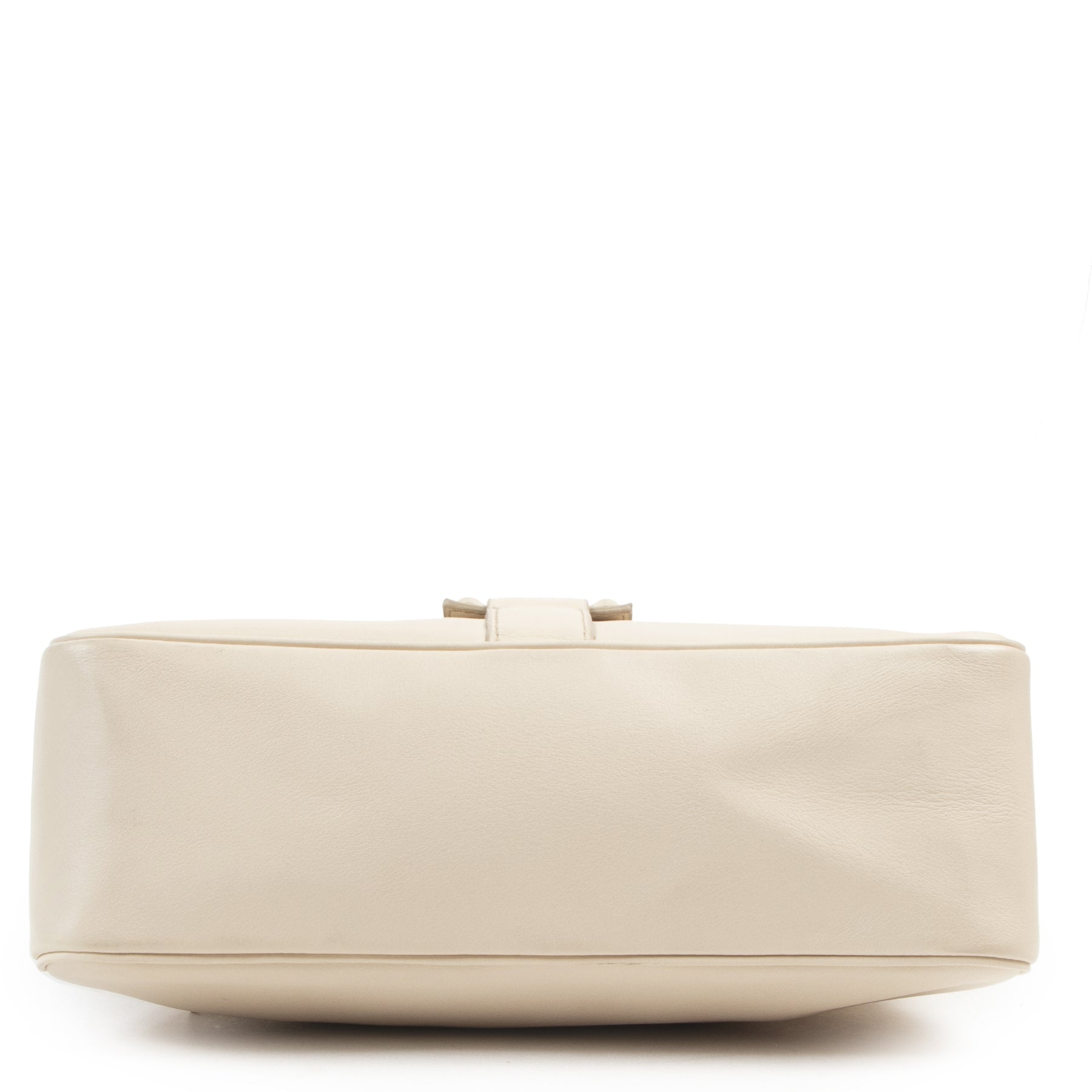 Authentic secondhand Delvaux Beige Leather Givry Shoulder Bag designer bags fashion luxury vintage webshop safe secure online shopping