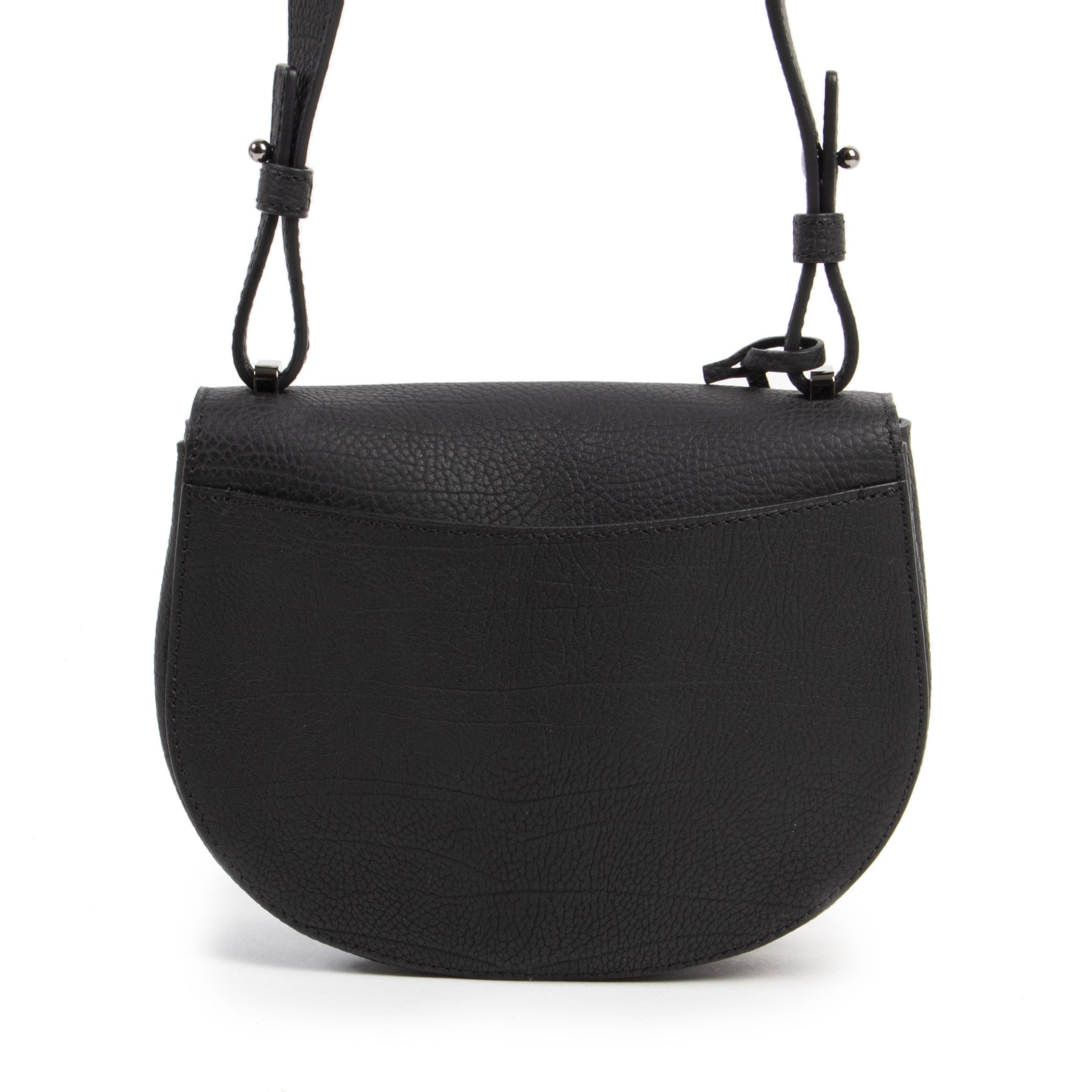 Authentic secondhand Delvaux Black And White Le Mutin Mini Crispy Calf designer bags fashion designer brands luxury vintage webshop safe secure online shopping