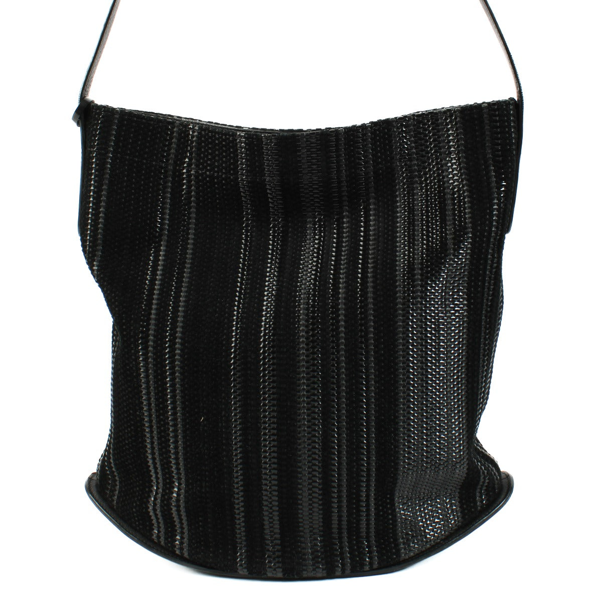 Shop 100% authentic secondhand Delvaux Blue/Black Toile De Cuire Crossbody on Labellov.com