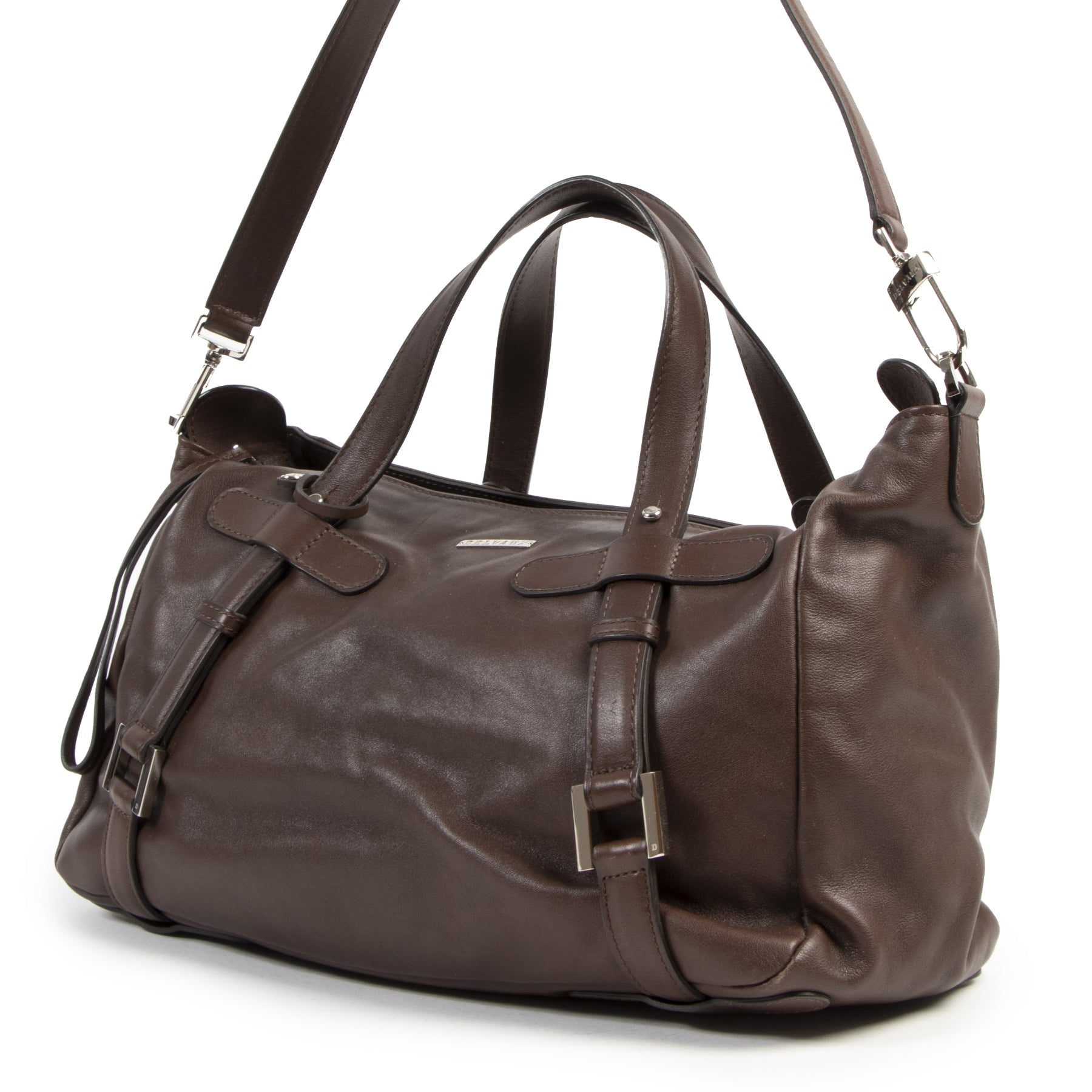 Delvaux Dark Brown St Germain Souple Bag for the best price at Labellov tweedehands luxe
