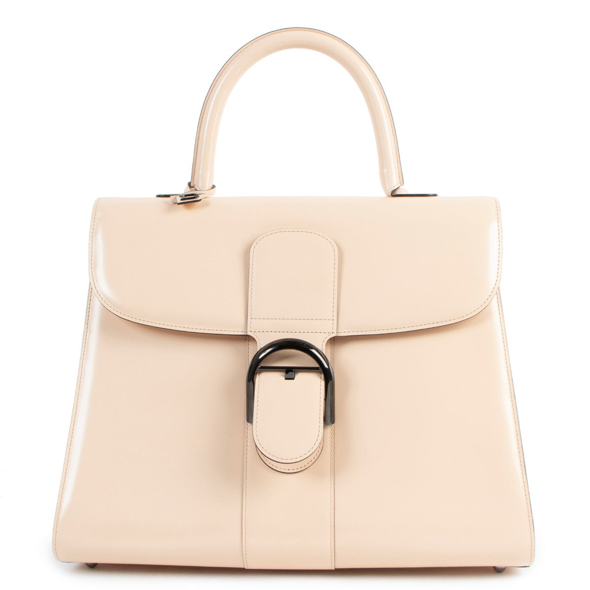 Delvaux Brillant GM Nude Box Calf