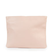 Shop authentic second hand luxury designer Delvaux Soft Pink Leather Clutch at Labellov.