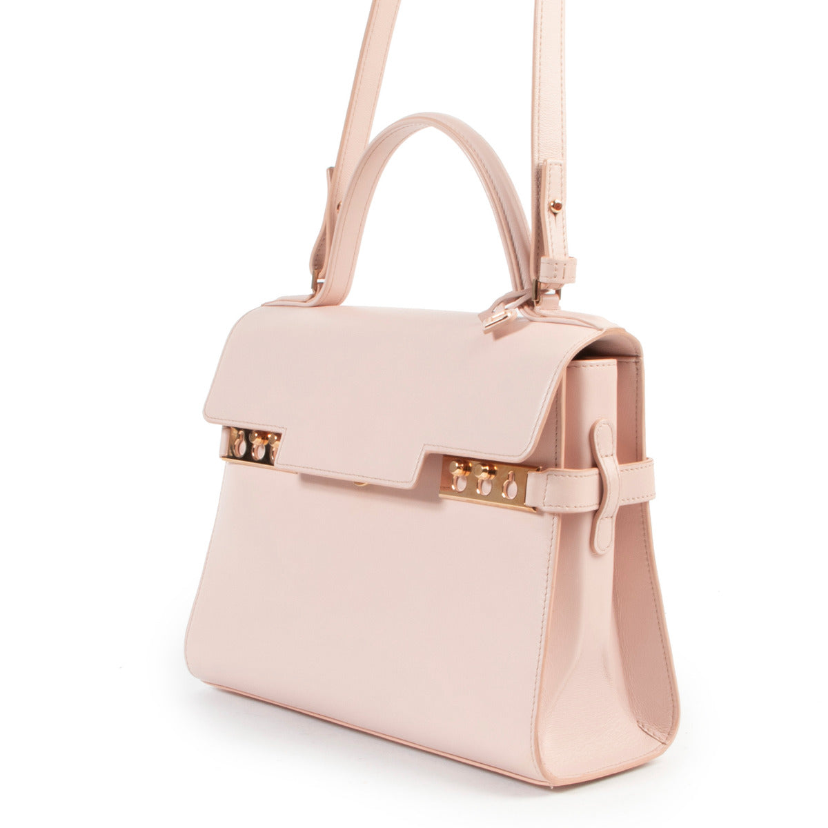 Delvaux roze handtas