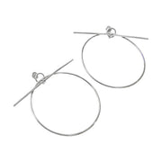 Hermes Silver Loop Eearring. Buy authentic secondhand Delvaux bags at the right price at LabelLOV vintage webshop. Safe and secure online shopping. Koop authentieke tweedehands Prada tassen bij LabelLOV webwinkel. Veilig online winkelen.