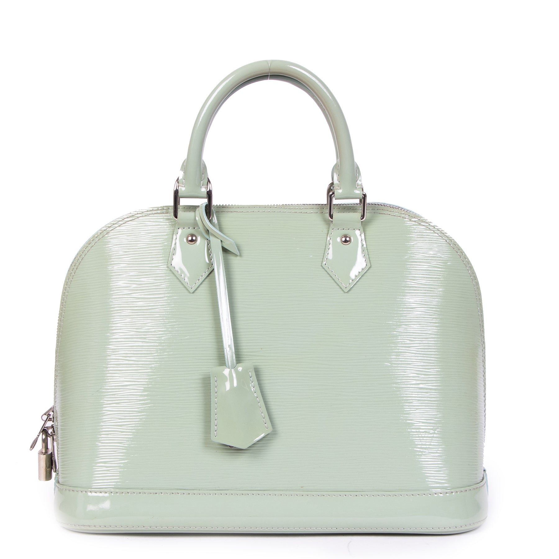 Louis Vuitton Mint Green Epi Leather Alma PM