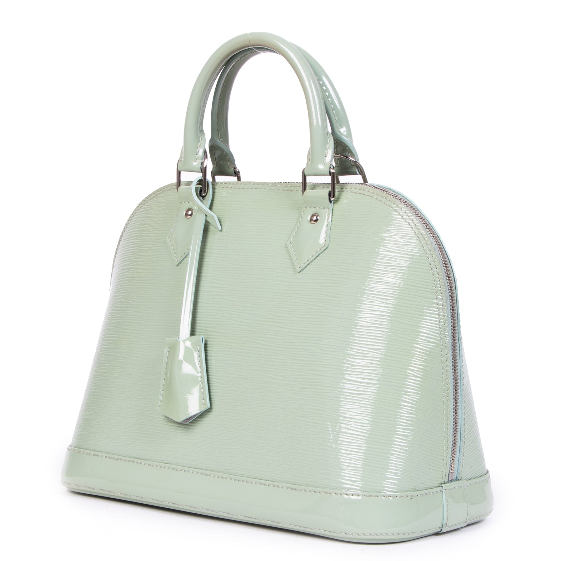 Louis Vuitton Mint Green Epi Leather Alma PM