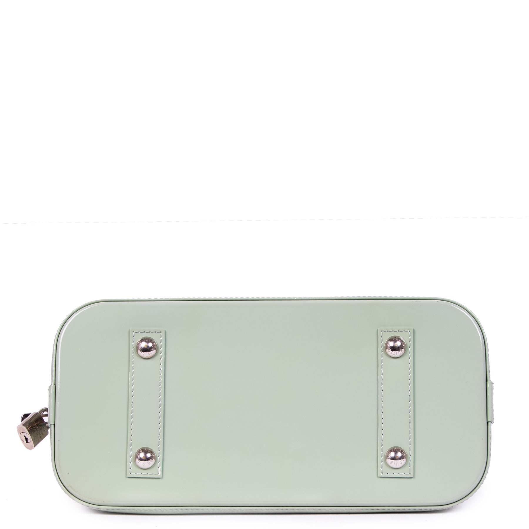shop online your koop jou tweedehands Louis Vuitton Mint Green Epi Leather Alma PM