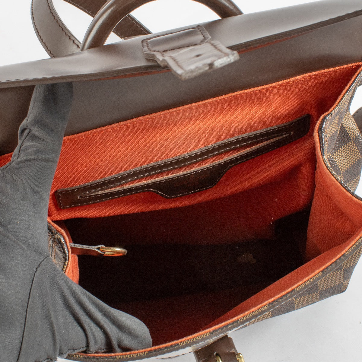 Sac à dos Louis Vuitton Damier Ebene Soho