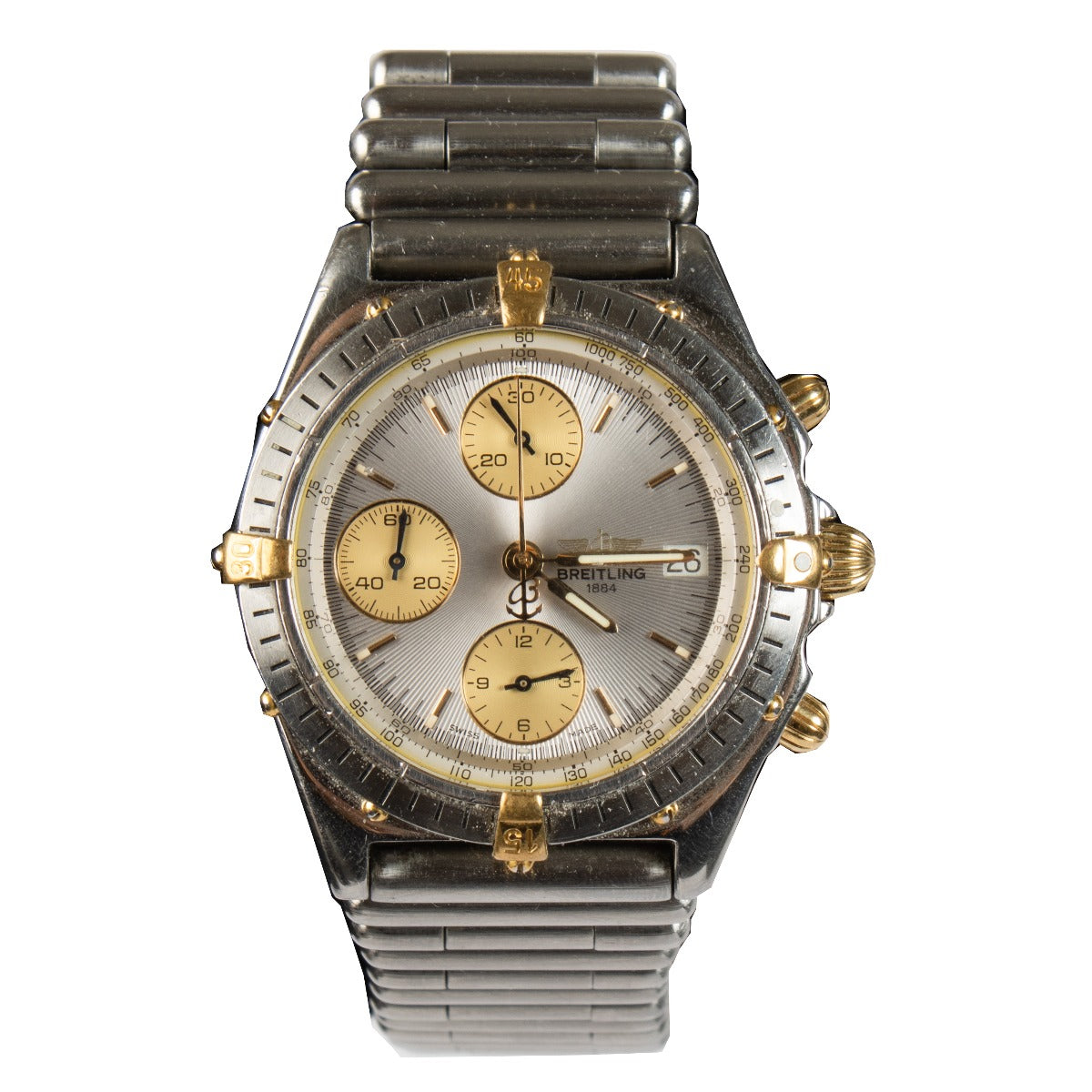 Shop safe online at Labellov in Antwerp and Knokke this 100% authentic second hand Breitling Limited Editition Windrider Chronomat B13048 Watch