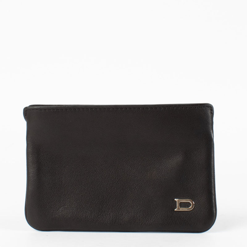Authentic preloved Delvaux Black Allure Pouch on Labellov.com