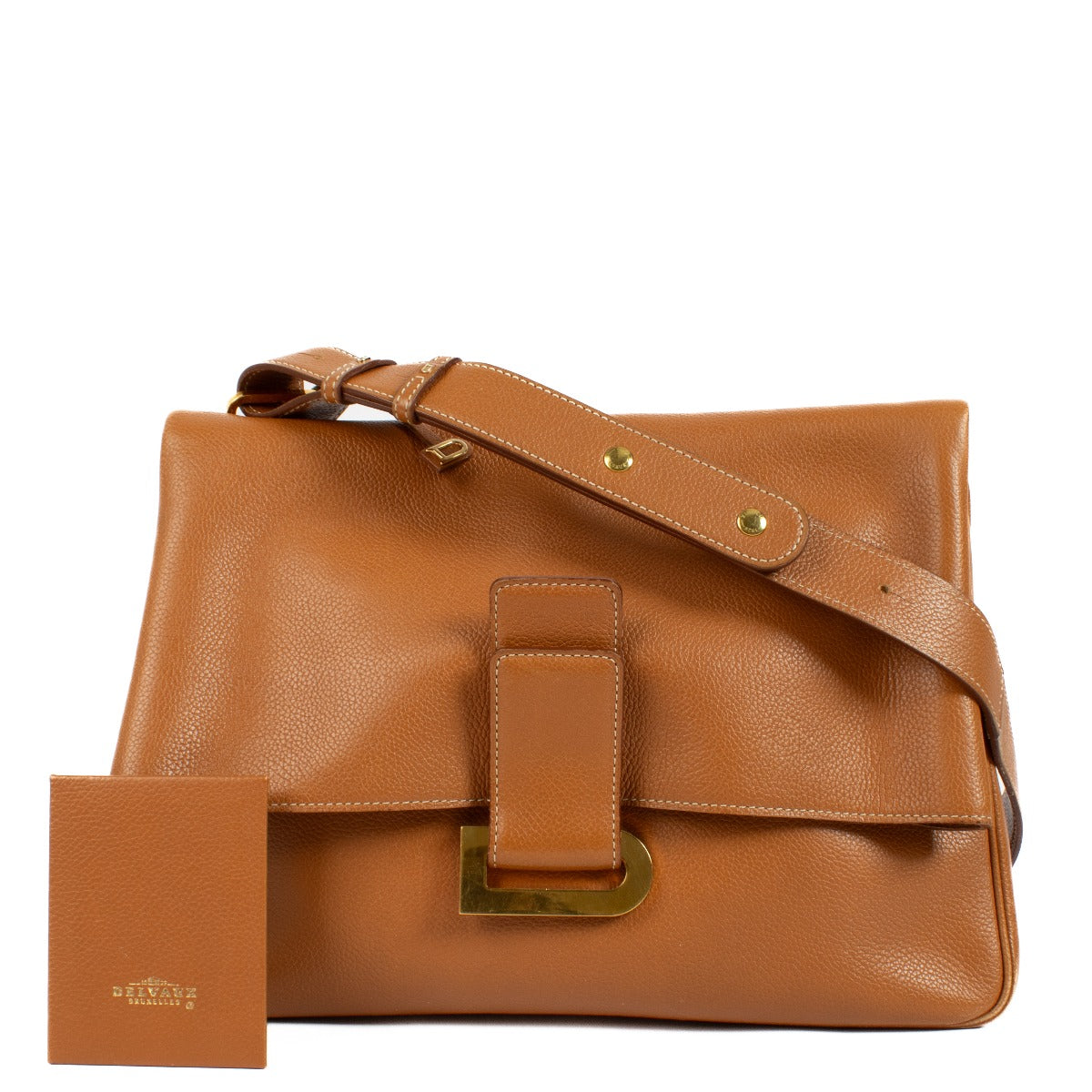 Shop 100% authentic secondhand Delvaux Camel Leather Relais Bag on labellov.com