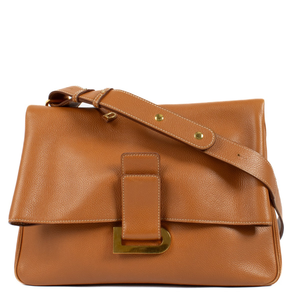 Shop 100% authentic secondhand Delvaux Camel Leather Relais Bag on labellov.com