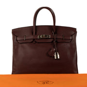 Authentic second hand Hermès Birkin 35 Havane Swift on www.labellov.com