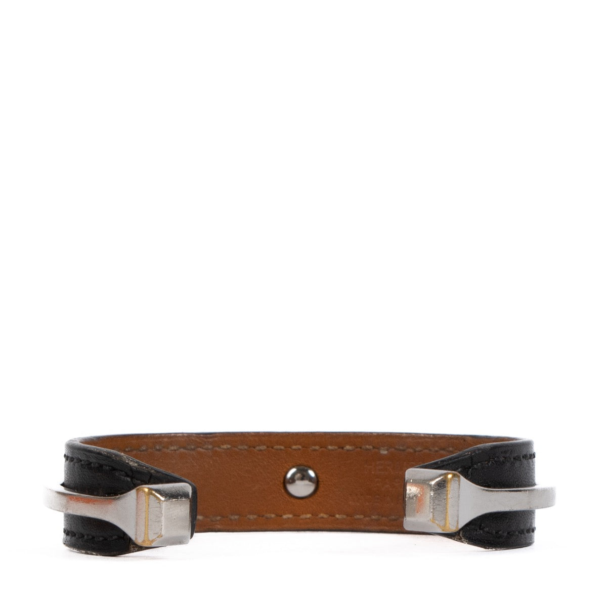 shop 100% authentic second hand Hermès Black Binome Bracelet on Labellov.com