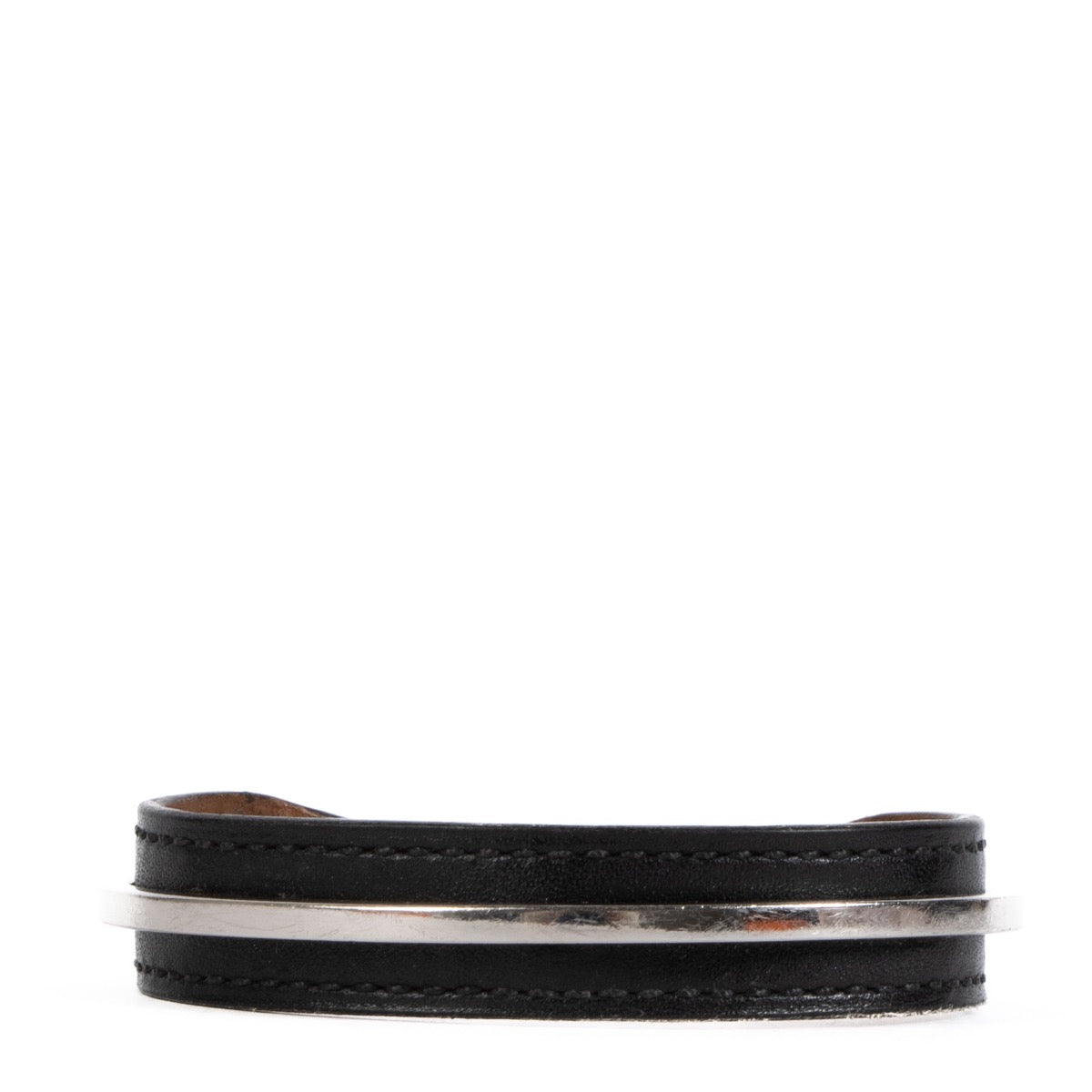 shop 100% authentic second hand Hermès Black Binome Bracelet on Labellov.com