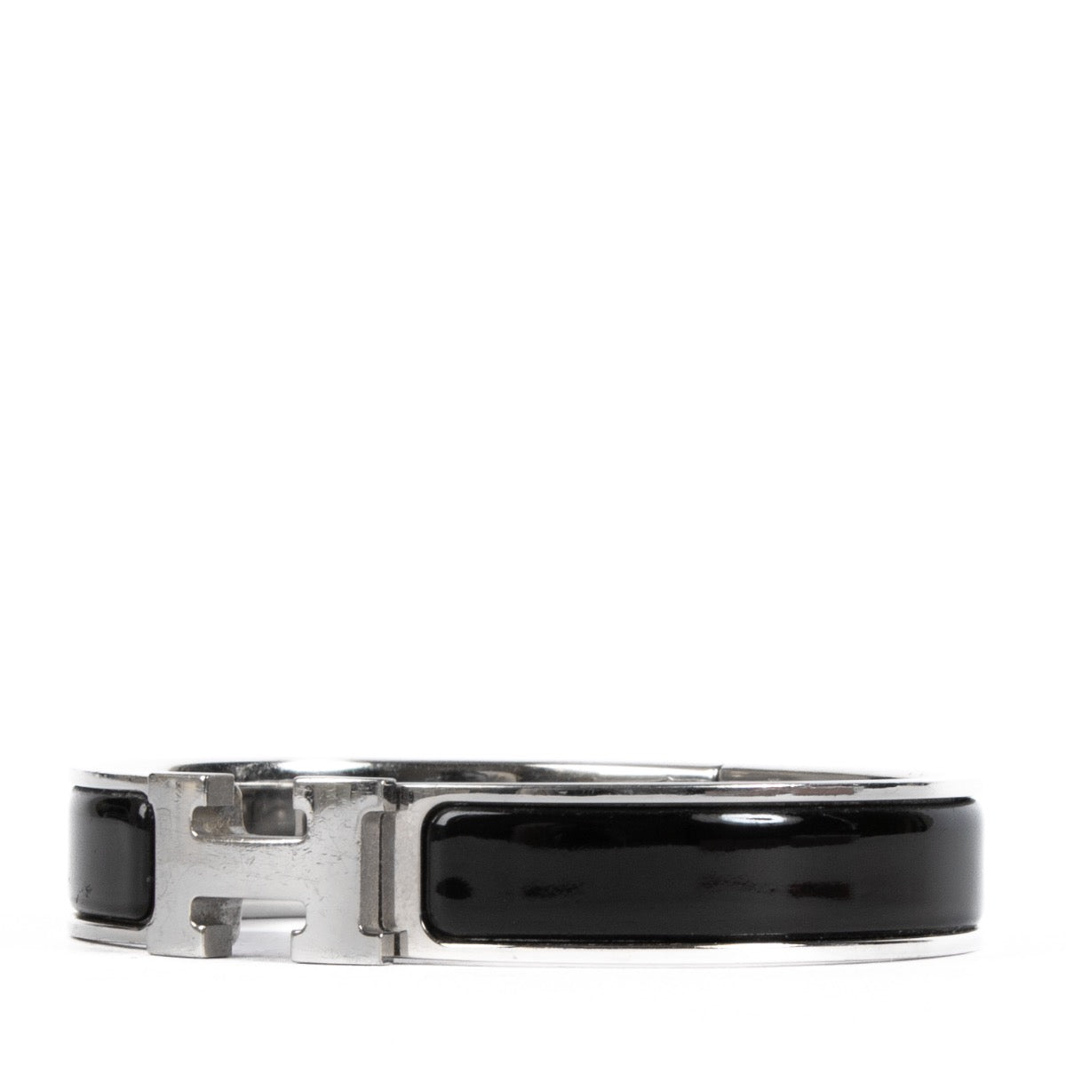 shop 100% authentic second hand Hermès Black Clic H Bracelet on Labellov.com