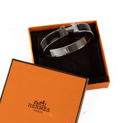 shop 100% authentic second hand Hermès Black Clic H Bracelet on Labellov.com