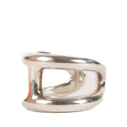 Shop safe online at Labellov in Antwerp, Brussels and Knokke this 100% authentic second hand Hermès Silver 925 Large Osmose Ring - size 58