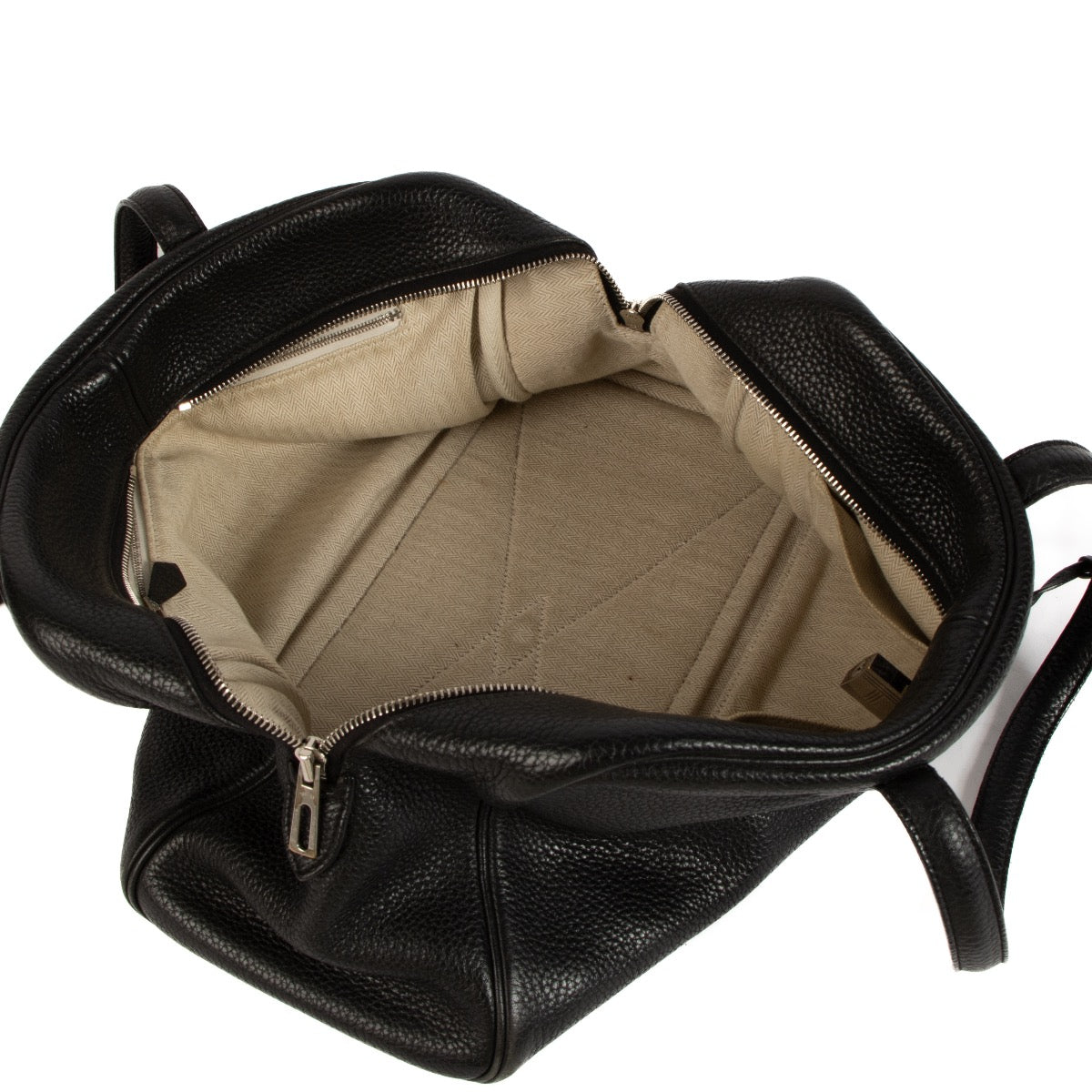 shop 100% authentic second hand Hermès Victoria 35 Black Taurillon Clemence PHW on Labellov.com