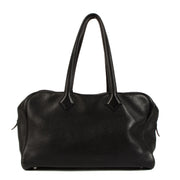 shop 100% authentic second hand Hermès Victoria 35 Black Taurillon Clemence PHW on Labellov.com