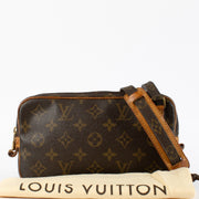 Authentic pre-loved Louis Vuitton Monogram Marly Crossbody Bag on Labellov.com