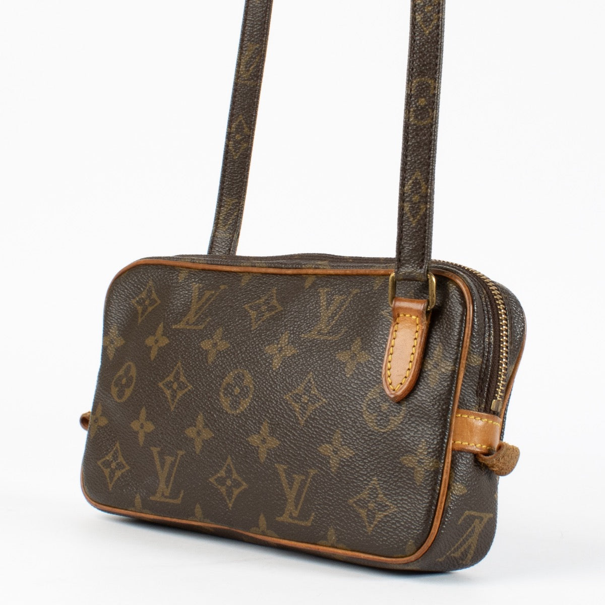 Authentic pre-loved Louis Vuitton Monogram Marly Crossbody Bag on Labellov.com