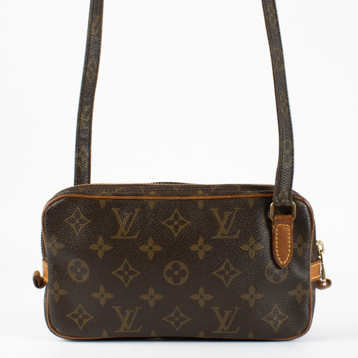 Authentic pre-loved Louis Vuitton Monogram Marly Crossbody Bag on Labellov.com