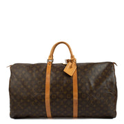 Travel in style with the Louis Vuitton Monogram Keepall 60 Travel Bag. Crafted from iconic Monogram canvas, this spacious, luxurious bag offers comfort, versatility, and timeless elegance for your journeys. Shop now on Labellov.com.