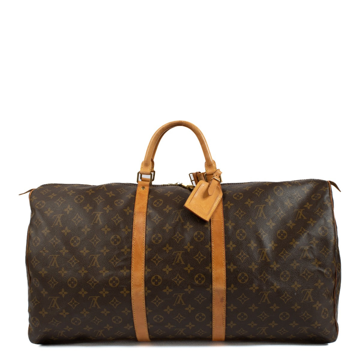 Travel in style with the Louis Vuitton Monogram Keepall 60 Travel Bag. Crafted from iconic Monogram canvas, this spacious, luxurious bag offers comfort, versatility, and timeless elegance for your journeys. Shop now on Labellov.com.